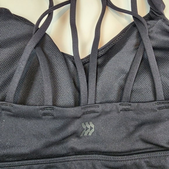 New Black Sports Bra All in Motion Light Support Athletic Bra NWT Size S - Picture 6 of 9